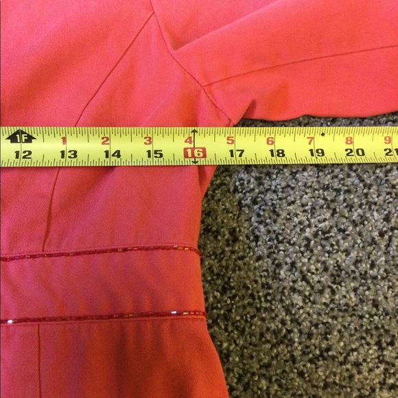 S Old Navy Maternity coral orange blazer - Picture 8 of 14